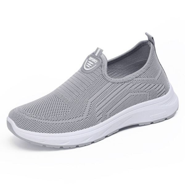 Women's Breathable Mesh Flyknit Single-layer Shoes - Image 17