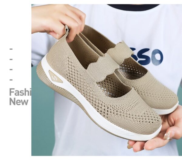 Mid-age And Elderly Mothers Lightweight Walking Shoes - Image 38