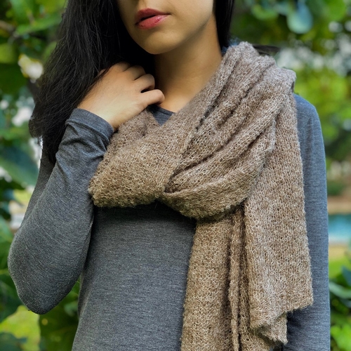 Autumn Ultra Plush Alpaca Scarf - Image 2