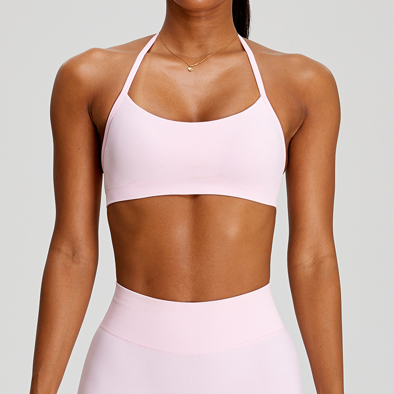 Seamless Thin-Strap Sports Bra For Women Outdoor - Image 8