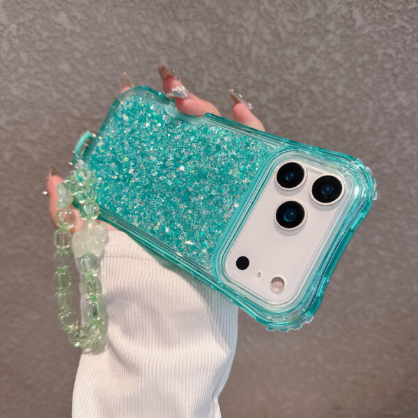 South American-style Slimming Phone Case With 3-in-1 Glitter Epoxy Drop-proof Design And A Matching Bracelet - Image 32