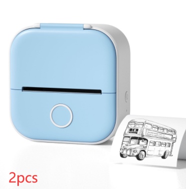 Portable Mini Thermal Label Printer Home Photo Printer Student Wrong Question Printer Bluetooth-compatible Mini Label Printer Price Tag - Image 20