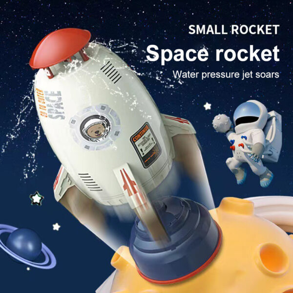 Rocket Launcher Toys Outdoor Rocket Water Pressure Lift Sprinkler Toy  Interaction In Garden Lawn Water Spray Toys For Kids Summer Gadgets - Image 7