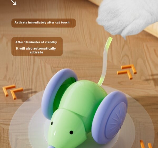 Pet Toys Interactive Cat Toy Electric Mouse Car - Automatic Teaser With Intelligent Obstacle Avoidance Pet Products - Image 30