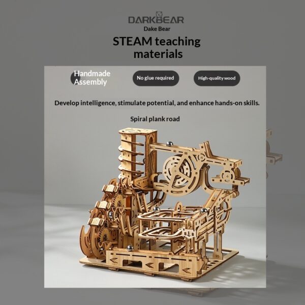 Mechanical 3D Puzzle DIY Handmade Assembly Educational Toy - Image 3