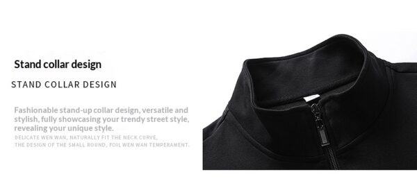 Men's Cardigan Jacket Sports Casual Top - Image 33