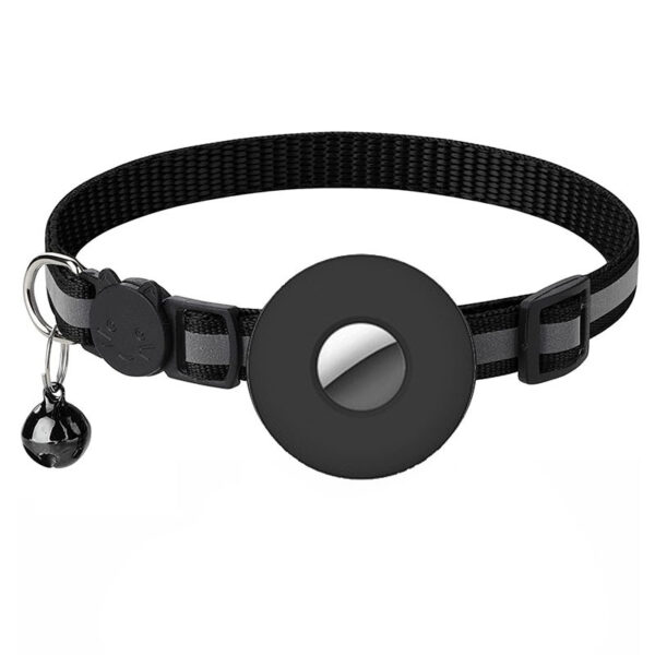 Airtag Pet Collar With Bell Reflective Adjustable Anti-lost Cat Dog Collar - Image 10