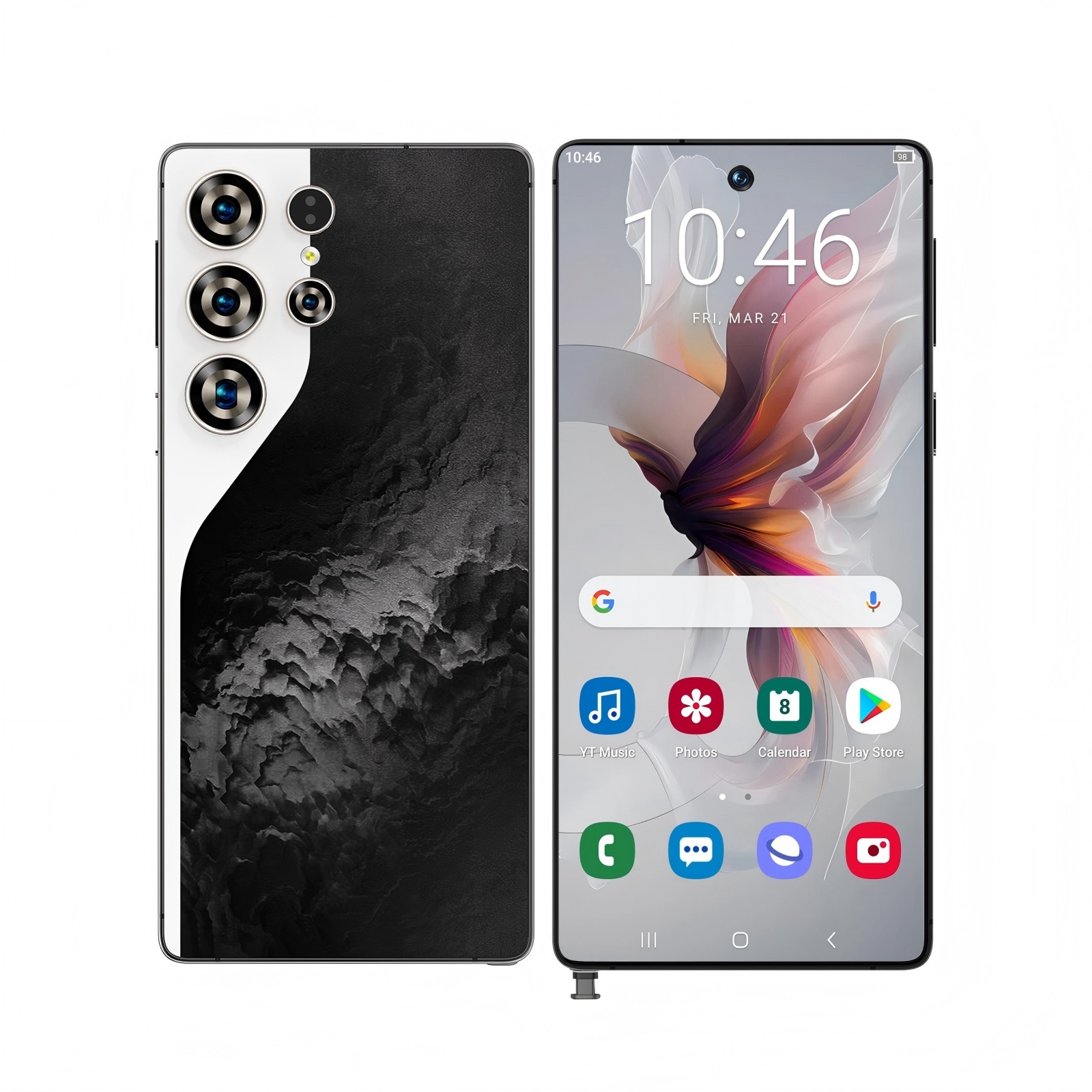 C26 Ultra 5G Unlocked Smartphone, 8GB RAM 256GB Storage Android 15 Cell Phone, 6.9inch FHD Display, 8000mAh Long Battery, Dual SIM, Face & Fingerprint Unlock, GPS, Built-in Stylus - Image 14