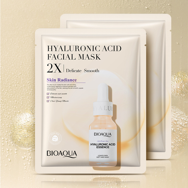 Collagen Face Mask Moisturizing Firming Face Sheet Mask Hyaluronic Acid Facial Masks Beauty Skin Care Gel Skin Care - Image 8