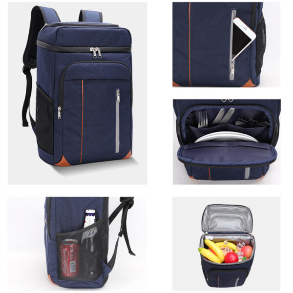 Large Capacity Outdoor Creative Double Insulation Backpack - Image 7