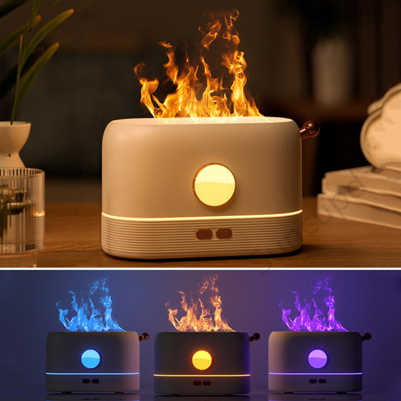 Simulation Flame Usb Humidifier Home Desktop Fragrance Diffuser - Image 1