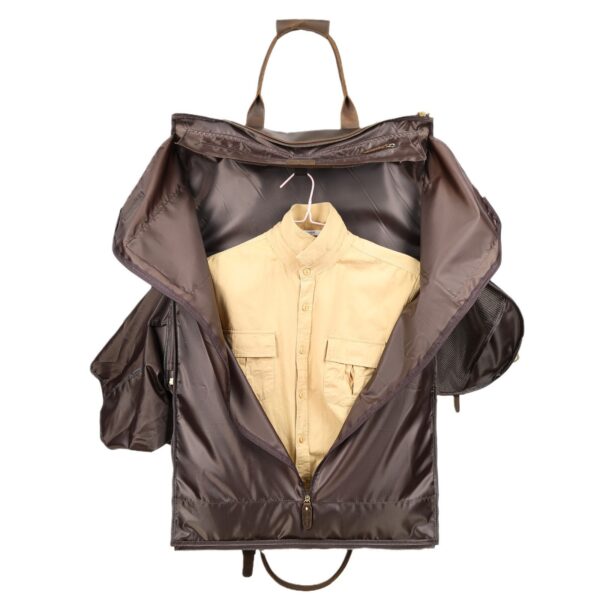 Leather Handheld Portable Travel Bag - Image 3