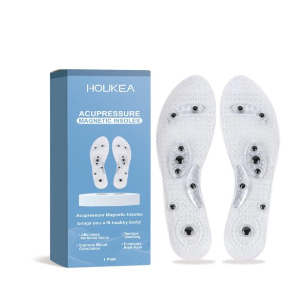 Plantar Pressure Insoles, Durable And Breathable, Foot Care Massage, Relieve Discomfort - Image 9