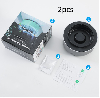 Smoke Removal Air Purification Ashtray Anion Purification Practical Automatic Purifier Ashtray Portable Gadgets For Car Ashtray - Image 13