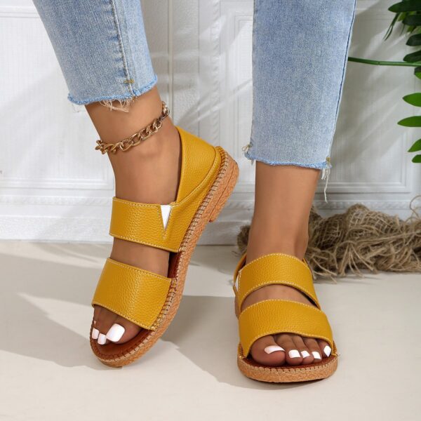 New Fairy-style Flat Soft Soled Sandals - Image 8