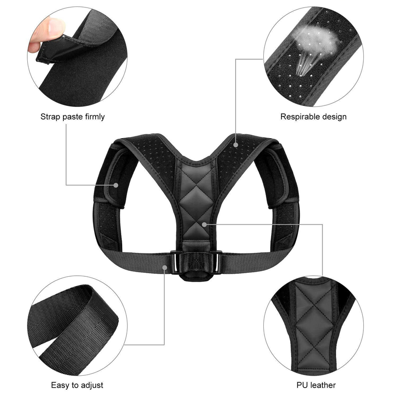Medical Clavicle Posture Corrector Lower Back Correction Strap - Image 26