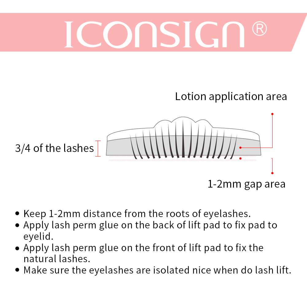 Dropshipping ICONSIGN Lash Lift Kit Lash Lifiting Eyelash Perming Kit Lash Curling Enhancer Eyes Makeup Tools - Image 12