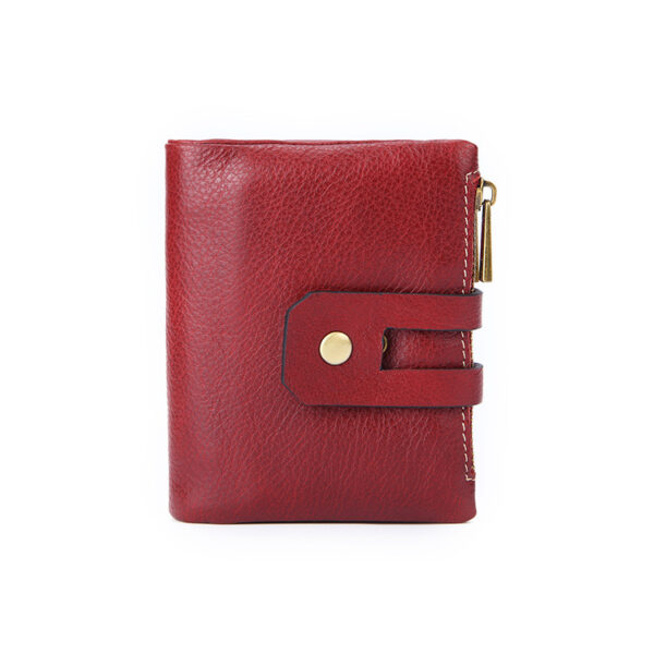Leather Men's Wallet Short Vintage Handheld - Image 10