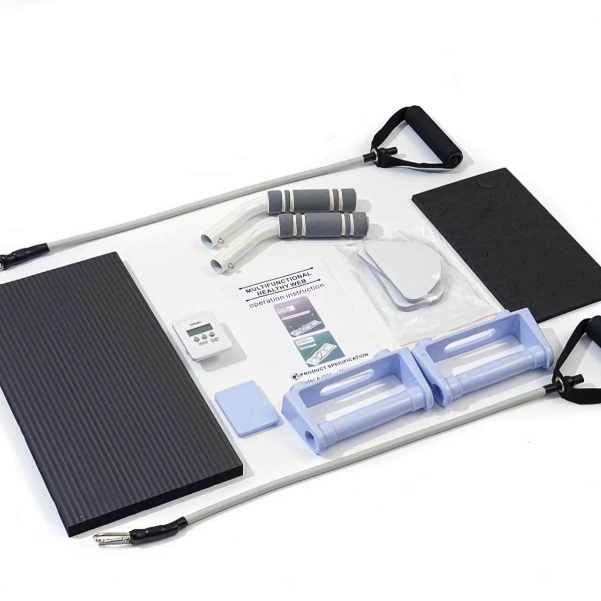 Four-in-one Foldable Automatic Rebound Home Exercise Abdominal Muscle Firm Abs Fitness Board - Image 4