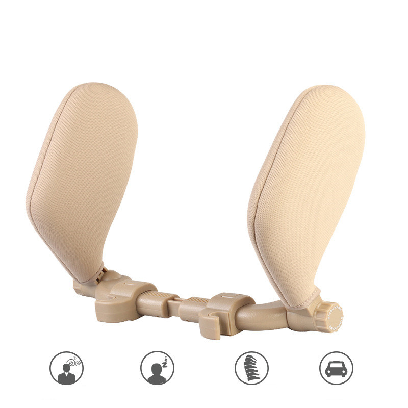 Car Seat Headrest Pillow Travel Rest Neck Pillow Support Solution For Kids Pillow And Adults Auto Seat Head Cushion Car Pillow - Image 12