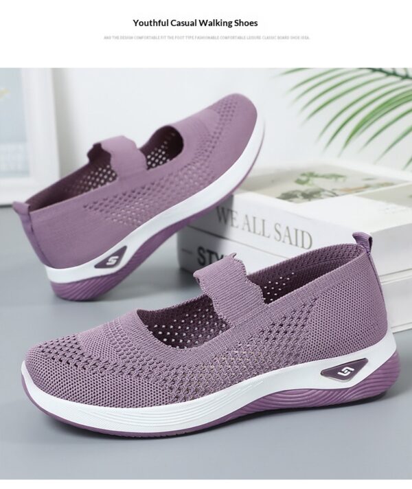 Mid-age And Elderly Mothers Lightweight Walking Shoes - Image 29