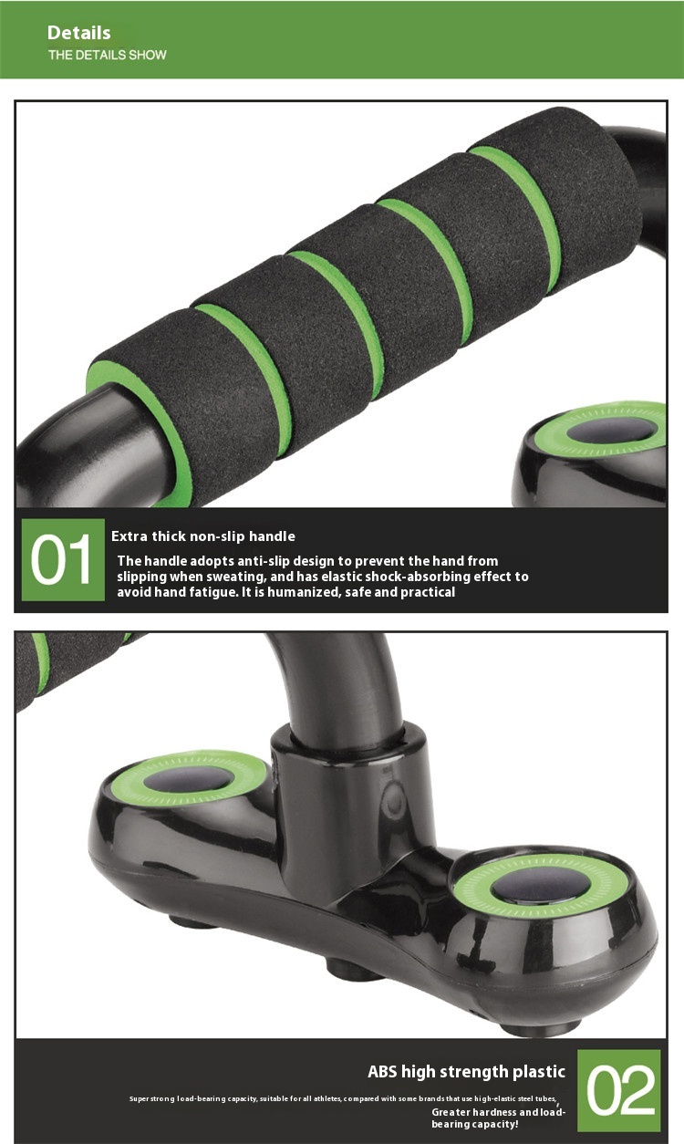 Multifunctional Push Up Bar I-shaped Detachable Sports Equipment Thickened Home Fitness Equipment - Image 11