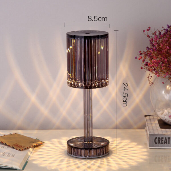 New Crystal Table Lamp Hotel Decoration Diamond Romantic Warm Led For Home Decor Romantic Gift Night Light - Image 23