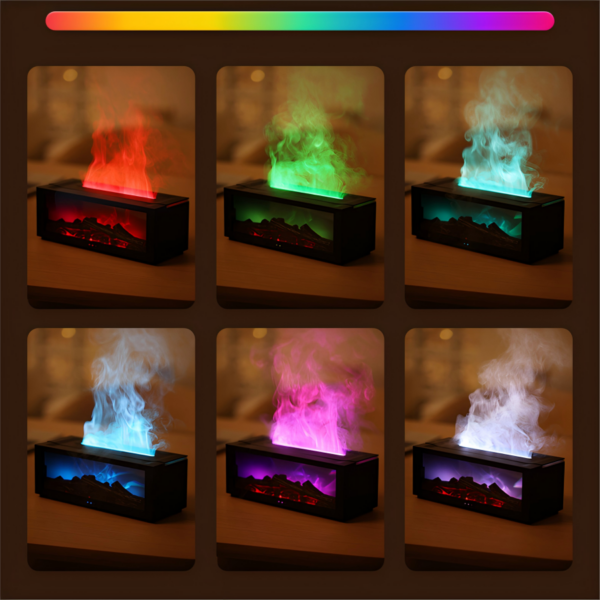 Fireplace Simulation Flame Aromatherapy Machine - Image 23