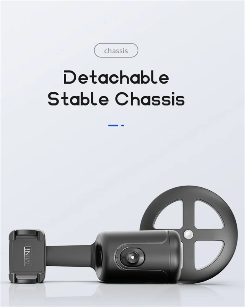360 Auto Face Tracking Gimbal AI Smart Gimbal Face Tracking Auto Phone Holder For Smartphone Video Vlog Live Stabilizer Tripod