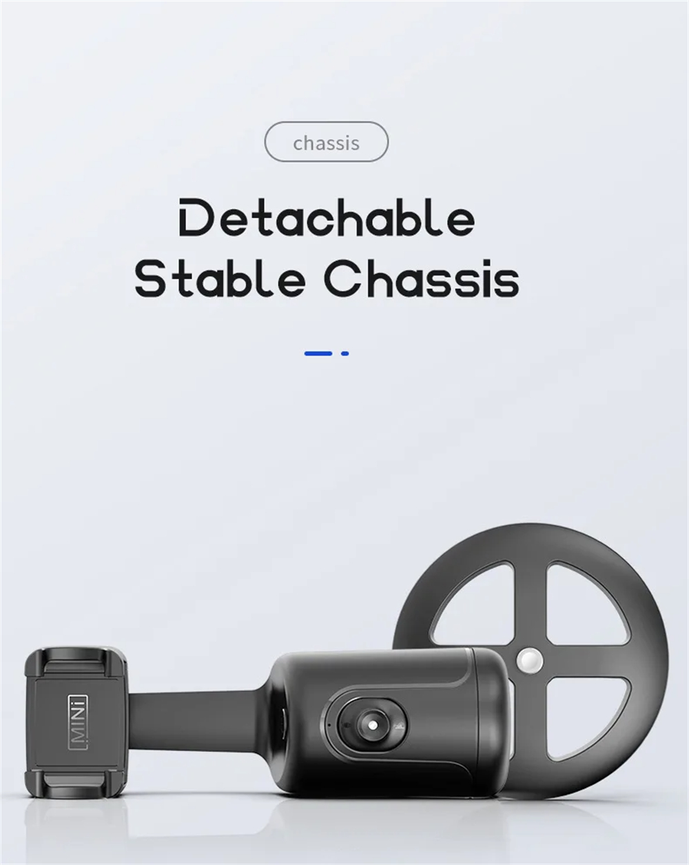 360 Auto Face Tracking Gimbal AI Smart Gimbal Face Tracking Auto Phone Holder For Smartphone Video Vlog Live Stabilizer Tripod - Image 17