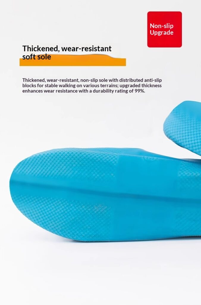 Outdoor Hiking Rain-Proof Shoe Covers Latex