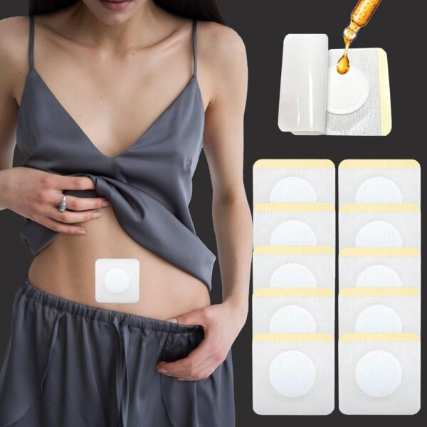 Navel Belly Button Patch Slimming Patch Abdomen Magnetic Detox Sticker - Image 52