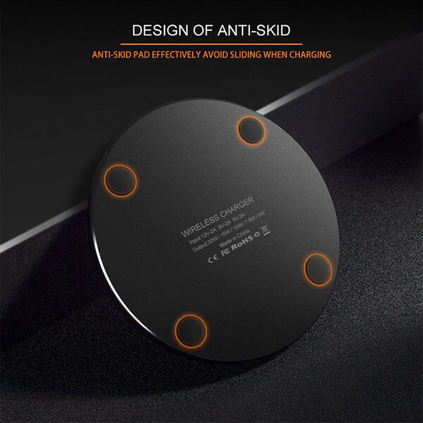 Fabric Disc Wireless Charger 20W Fast Charge - Image 8
