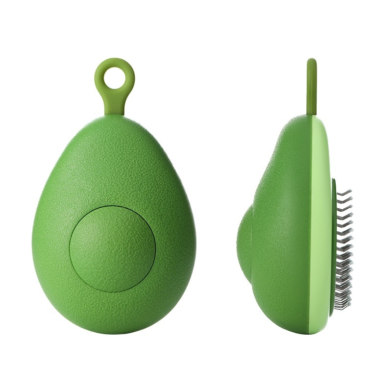 Cat Brush Hair Remover Cleaning Avocado Shaped Dog Grooming Tool Pet Combs Brush Stainless Steel Needle Pet Cleaning Care - Image 8