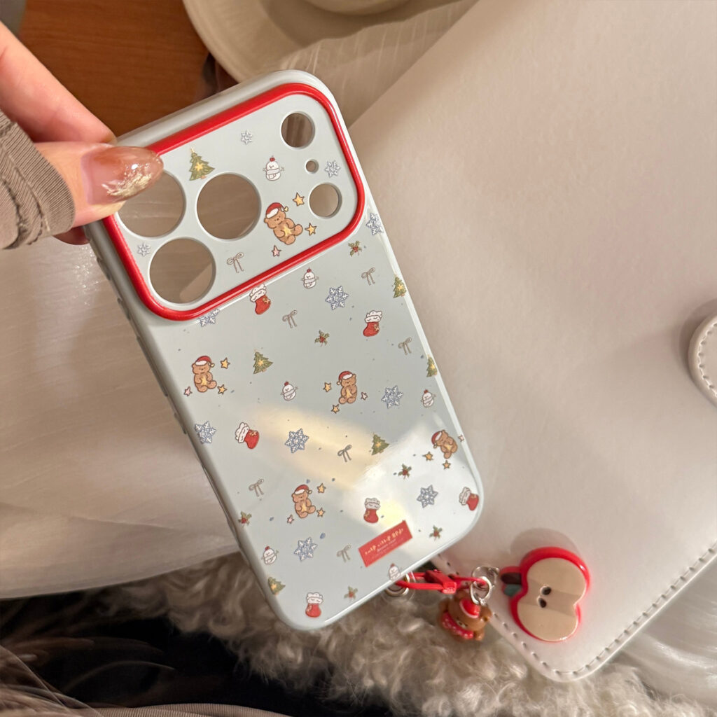 Christmas Stocking Shaker Stand Phone Case