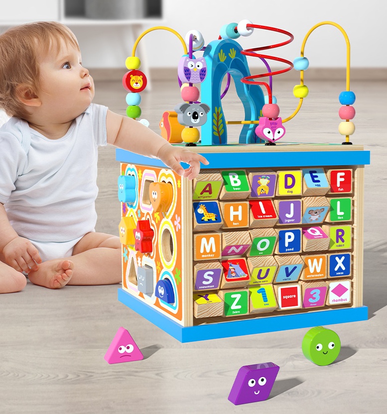 Baby Wooden Toys For Boys And Girls - Image 2