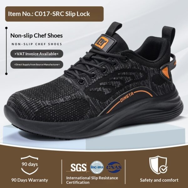 Spring Non-Slip, Oil-Resistant, Comfortable Chef Work Shoes - Image 7