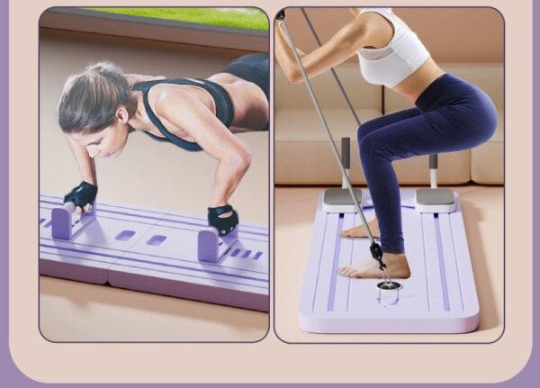 Four-in-one Foldable Automatic Rebound Home Exercise Abdominal Muscle Firm Abs Fitness Board - Image 14
