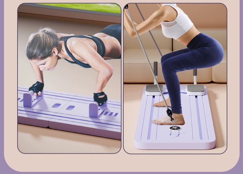 Four-in-one Foldable Automatic Rebound Home Exercise Abdominal Muscle Firm Abs Fitness Board - Image 14