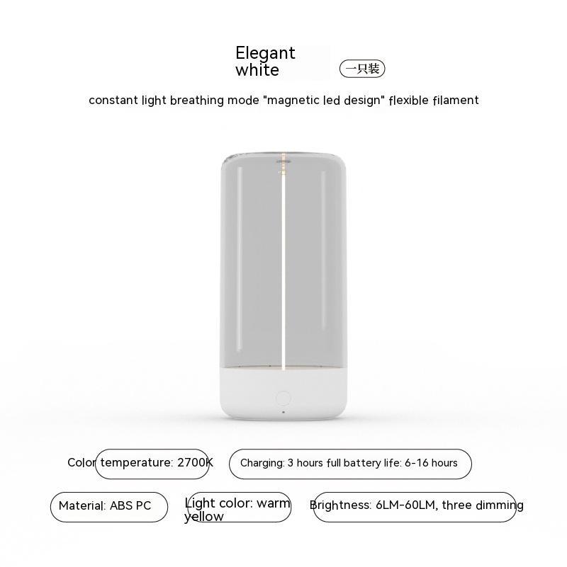 New LED Camping Light Type-c Rechargeable Portable Night Light With High Transparency And Anti Drop Creative Atmosphere Light - Image 29