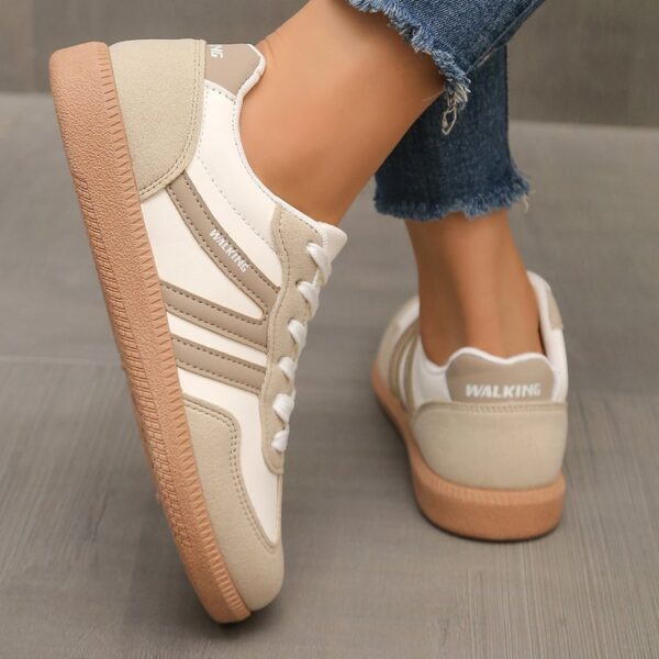European And American-style Retro Color-Block Sneakers - Image 14
