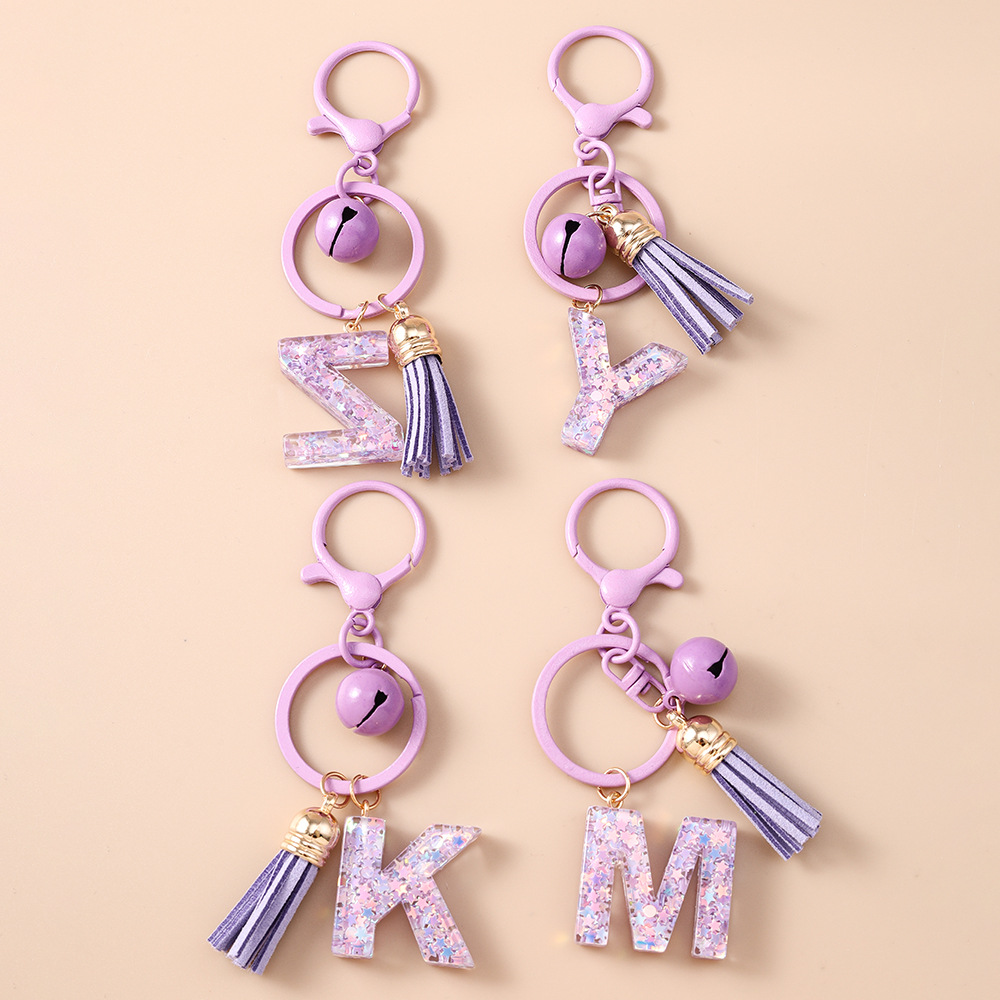 Fashionable Design Bell Tassel Keychain - Image 14
