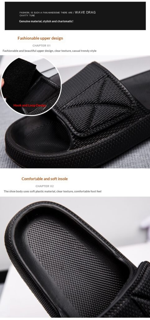 Men's Summer OutdoorIndoor Adjustable Slippers