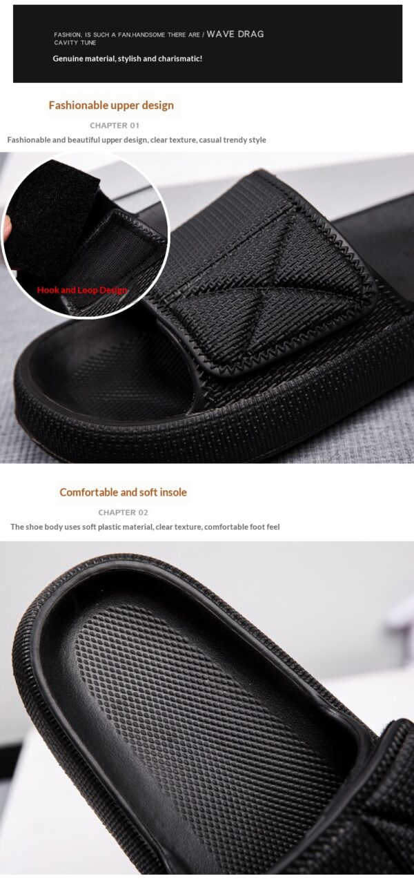 Men's Summer OutdoorIndoor Adjustable Slippers - Image 9