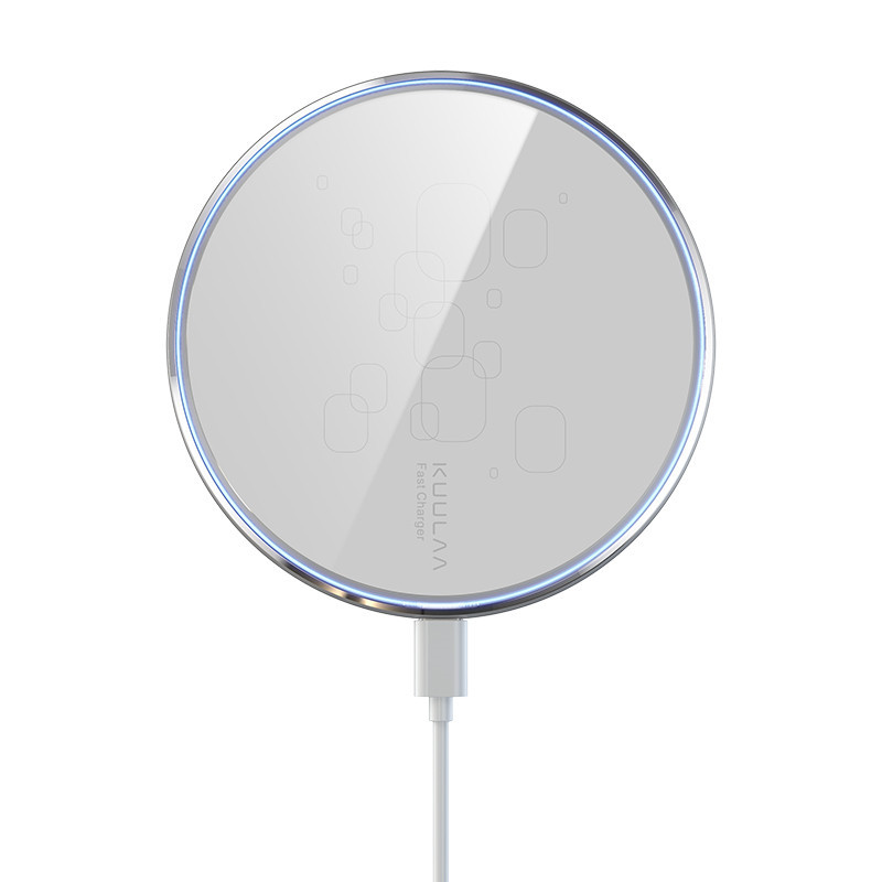 Wireless Charger Desktop Disc Ultra-thin Fast Charge Mobile Phone Wireless Charger - Image 8