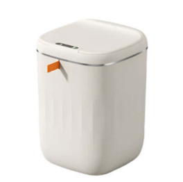 Smart Trash Can With Lid For Bedroom And Living Room Kitchen Storage Box Trash Can Induction Small Car Box Automatic Smart Dustbin Smart Trash Bin - Image 27