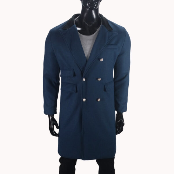 Men's Fat And Strong Woolen Casual Jacket - Image 28