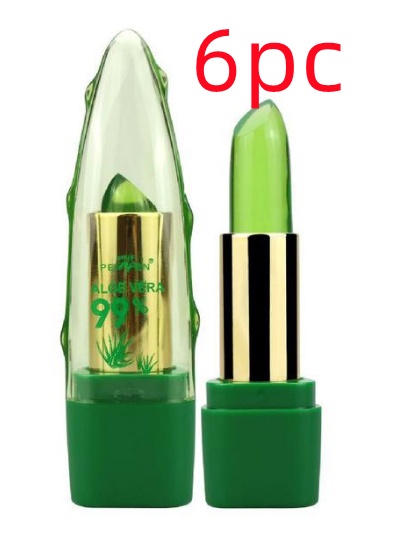 Aloe Vera Gel Color Changing Lipstick Gloss  Moisturizer Anti-drying Desalination Fine-grain Lip Blam Care - Image 18