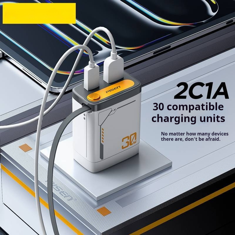 Gallium Nitride Charger With Built-in Cable - Image 16