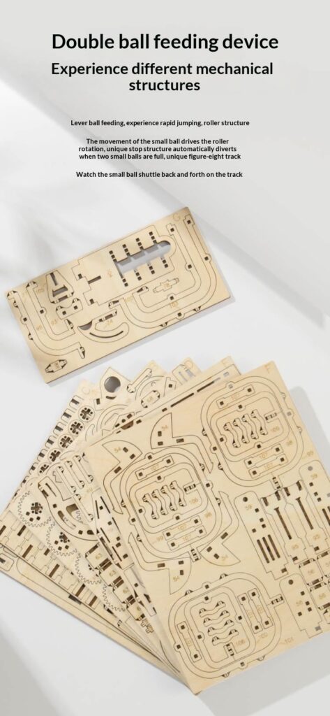 Mechanical 3D Puzzle DIY Handmade Assembly Educational Toy